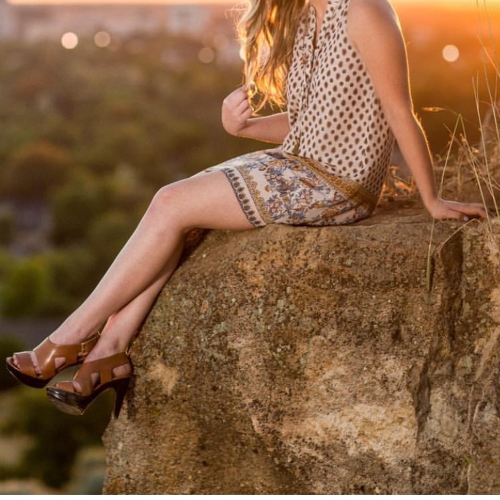 Short, flowy dress